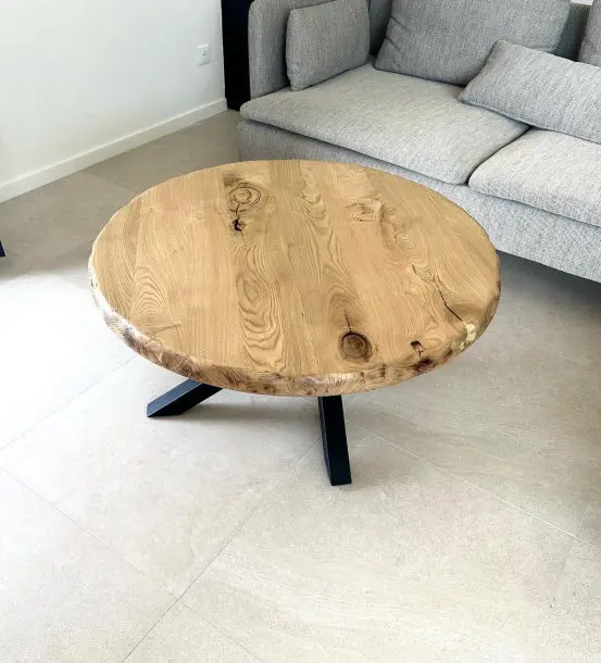 table-basse-ronde-bois-massif